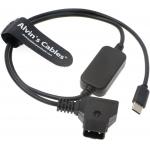 USB-C 5V 2A Power Cable For Blackmagic Design Micro Converter D-Tap To Type-C Cable Alvin'S Cables 60cm|24inches for sale