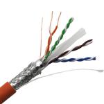 Double Sheath Solid Copper CAT6 Ethernet Cable SFTP 0.56mm 0.57mm 305m for sale