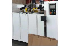 China RINO Semi Auto Carton Box Stitching Machine 6HP Power Easy Operation supplier