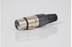 China DA005 Male Female 3 Pin Audio Video XLR Connectors Plug DA005 supplier