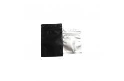 China Heat Seal Custom Printed Plastic Bags Aluminum Foil Sachet Matte Black  supplier