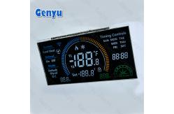 China 3.3V VA LCD Display Panel Black LCD Segment Display 46PIN White Backlight supplier