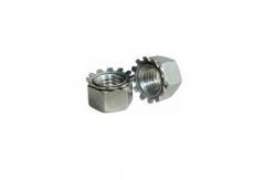 China Grade A 304 Stainless Steel Nuts Reversible Keps K Lock Nuts Self Locking supplier