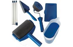 China Paint Roller Kit 8 Pcs Multifunctional For Paint Runner Blue supplier