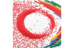 China Bulk Red Reprocessed Pvc Compound Particles For Insulating Seals Jackets supplier