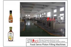 China Automatic Vinaigrette Liquid Bottle Filling Machine Easy Cleanout 12 Nozzles 5000ml supplier