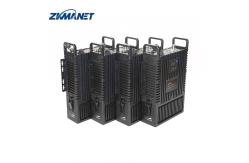 China ZKMANET3261 43dBm 40km  Frequency Hop Manpack IP Mesh Radio For Fire Department supplier