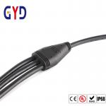3 Way Splitter Electrical IP67 Waterproof Cable Connector Black White for sale