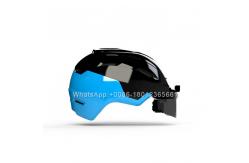 China Face Recognition Thermometer Smart Temperature Measuring Helmet supplier