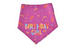 China Dog Birthday Stocked Occasion Bandana Bone Chew Toy Set Pet Custom Printed Bandanas supplier