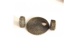 China Sus 316 Knitted Wire Mesh Cylindrical Shape For High Temperature Environments supplier