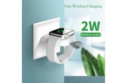 China QC3.0 Portable Magnetic Wireless Charger 205KHZ ABS For Iwatch supplier