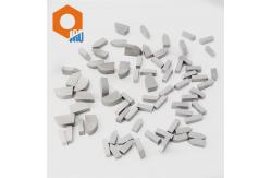 China K10/K20 Tungsten Carbide Brazed Tips For Cutting Hard Steel supplier