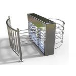 Waist Height 0.2S 30people/Min Revolving Turnstile Door 40W for sale
