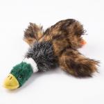 21cm small plush chewing toy Dog love forgive duck with BB sound