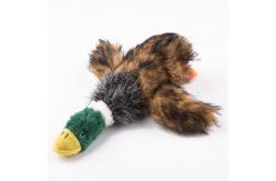 China 21cm small plush chewing toy Dog love forgive duck with BB sound supplier