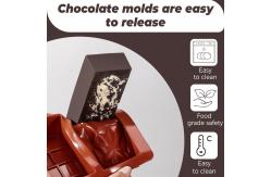China MHC Chocolate Molud Bar Thick Silicone Cake Tools Chocolate Bar Molds Deep supplier