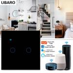 240V Smart Zigbee Switch Zigbee Hubs 2 Gang APP Control Remote Light Switch