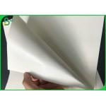 One Sided Coated Brown Coated PE Kraft Paper / Water Resistant Food Packing Paper for sale