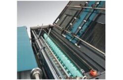 China Fully Automatic Flute Laminating Machine For 350gsm Paper Cardboard PLC Control supplier