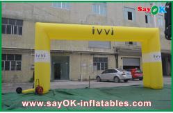 China Custom Inflatable Arch Big Square Inflatable Arch Rental Logo Print For Advertising supplier