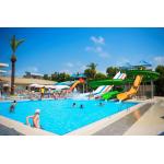 Child Amusement Park Swimming Kids Games Equipment Fiberglass Water Slides for sale