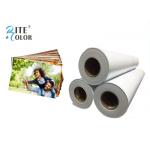 Smooth 190gsm Resin Coated Photo Paper , Large Format Silky Photo Paper For Inkjet Printer for sale