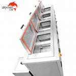 SUS Degreasing Ultrasonic Parts Cleaners 38L to 1500L Degreasing 600W 4 Tanks AC220V for sale