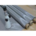 40 , 48 , 60 Stainless Steel Screen Printing Mesh Corrosion Resistant