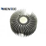 Durable Silvery Anodized Aluminum Heatsink Extrusion Profiles For Led Light for sale