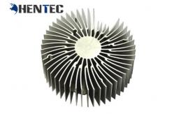 China Durable Silvery Anodized Aluminum Heatsink Extrusion Profiles For Led Light supplier