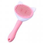 Custom Stainless Steel Houseware Pet Hair Remover Brush For Dog Cat for sale