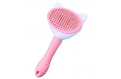 China Custom Stainless Steel Houseware Pet Hair Remover Brush For Dog Cat supplier