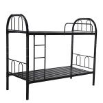 Heavy Duty Steel Hostel Metal Twin Bunk Bed Frame for sale