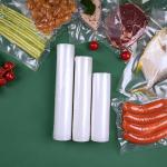 8 Inch 20cmx500cm PA PE Co Extruded Clear Flat Vacuum Sealer Rolls For Household for sale
