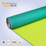Thermal Insulation Fireproof Fiberglass Silicone Rubber Fabric For Welding Protection for sale