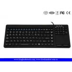 Medical Silicone Keyboard With Touchpad And Numeric Keypad In USB Interface