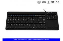 China Medical Silicone Keyboard With Touchpad And Numeric Keypad In USB Interface supplier