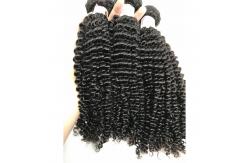 China 100 % Unprocessed Peruvian Human Hair Weave Curly Remy Hair Extensions supplier