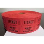 Admission Printed Thermal Ticket Blank Biodegradable Recycled Odor Free for sale