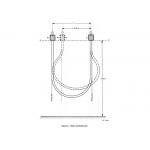 IEC60245 Cable Testing Equipment , Static Flexibility Test