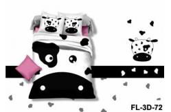 China 3D Reactive Printed Sheet Set Cotton Bedding Set supplier