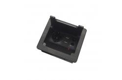 China Wire Management Tabletop EU Power Outlet With Brush supplier
