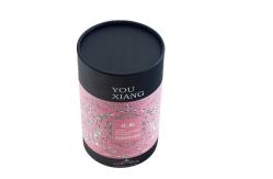 China PMS Cylinder Cardboard Packaging With Lids Rolled Edge supplier