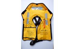 China CCS Adult Automatic Inflatable Life Jackets Vests 210D Nylon TPU Coating 150N Lifejacket supplier