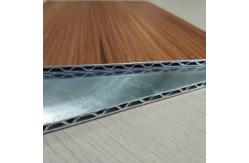 China Wooden Marble Series PVDF Aluminum Composite Panel , Aluminium Core Panel supplier
