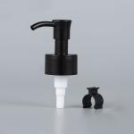 28mm 28/410 Lotion Dispenser Pump Plastic Black Shampoo Pump For Bottle for sale