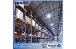 China Durable Lithium Battery Radio Shuttle Pallet Rack System With High Volume Low SKUS supplier