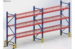 China Wire Mesh Heavy Duty Material Racks , Heavy Duty Pallet Storage Racks Stable supplier