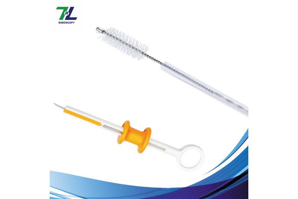 Disposable Endoscopic Cytology Brush Stainless Steel ABS For Bronchoscopy